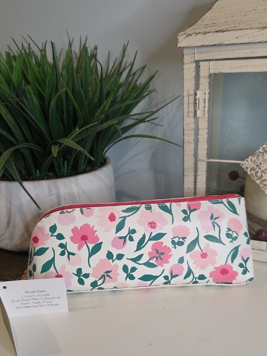 kate spade Other - Kate Spade Pencil Case With Accessories